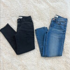 Girls Set of 2 skinny jeans